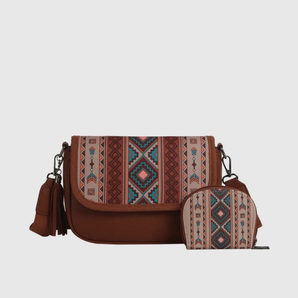 Aztec Crossbody and‎ coin Set